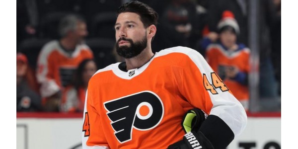 Nate Thompson reconnaissant pour une partie de sa vie dans la LNH Nate Thompson reconnaissant pour une partie de sa vie dans la LNH